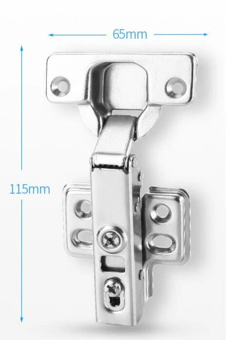 Set of 20 Soft Close 35mm Cabinet Hinges for Kitchen Cupboard Doors