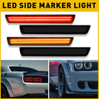 LED Side Marker Lights for Dodge Challenger (2015–2022) Amber Red V