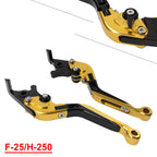 CNC Extendable Brake Clutch Levers for Honda CBR125R CBR150R CBR250R (2004-2017)