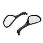 Black Pair of Rear View Mirrors for Gilera Runner 50 125 180 200 (1997–2009)
