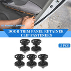 5 Pcs Door Panel Trim Retainer Clips for Audi A5 Quattro (2008–2023)
