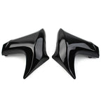 Gloss Black ABS Radiator Cap Compression Plate for Kawasaki ER6N (2012-2016)