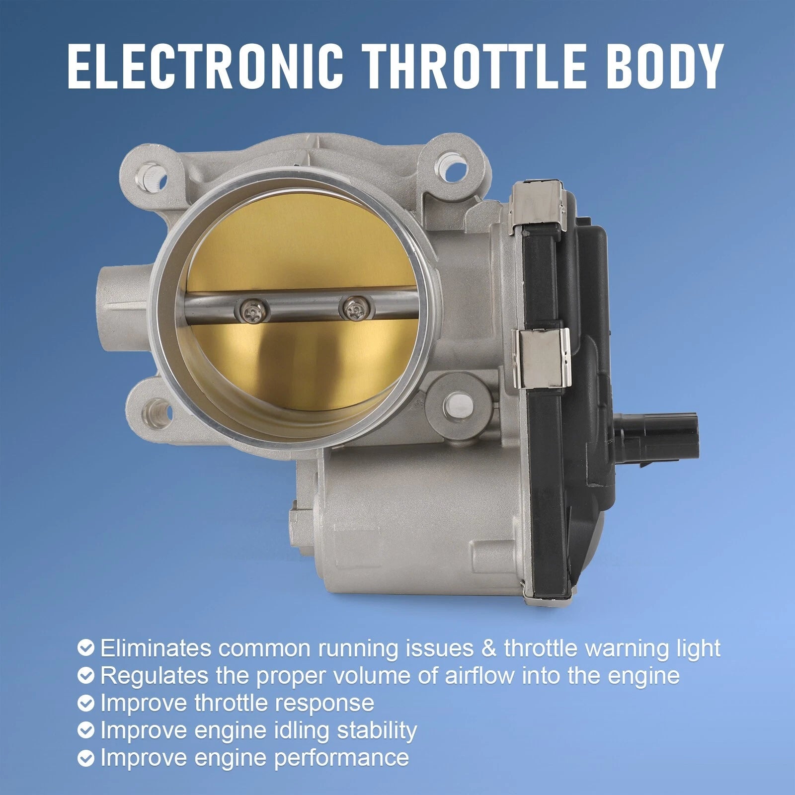Throttle Body for Chevrolet Equinox Malibu Impala Buick Regal GMC Terrain (2010–2017)