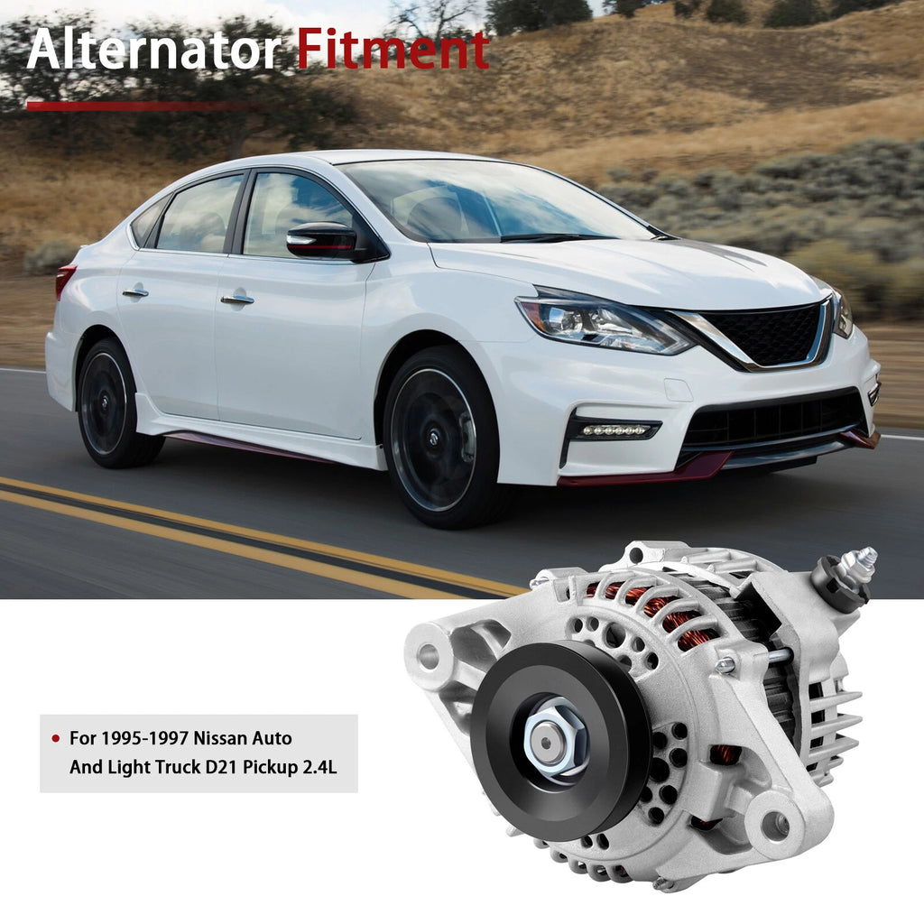 Alternator for Nissan D21 Pickup 1995-1997 (60Amp)