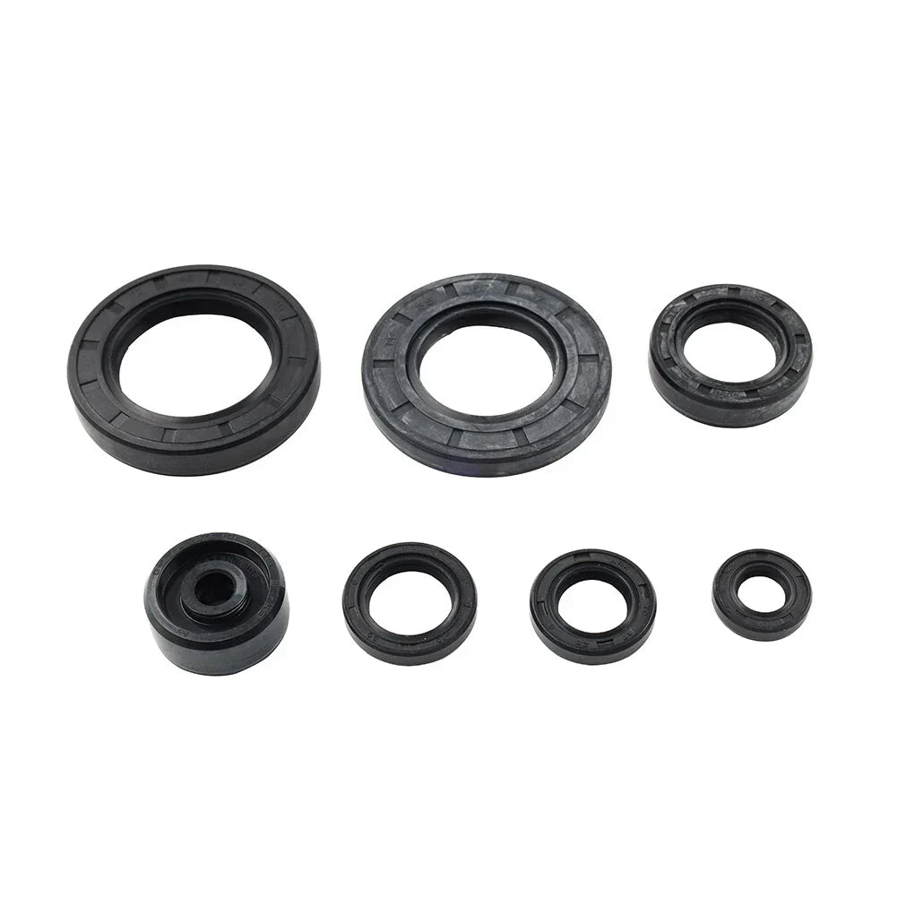 7 x Engine Crank Oil Seals for Yamaha Banshee 350 (1987-2006)