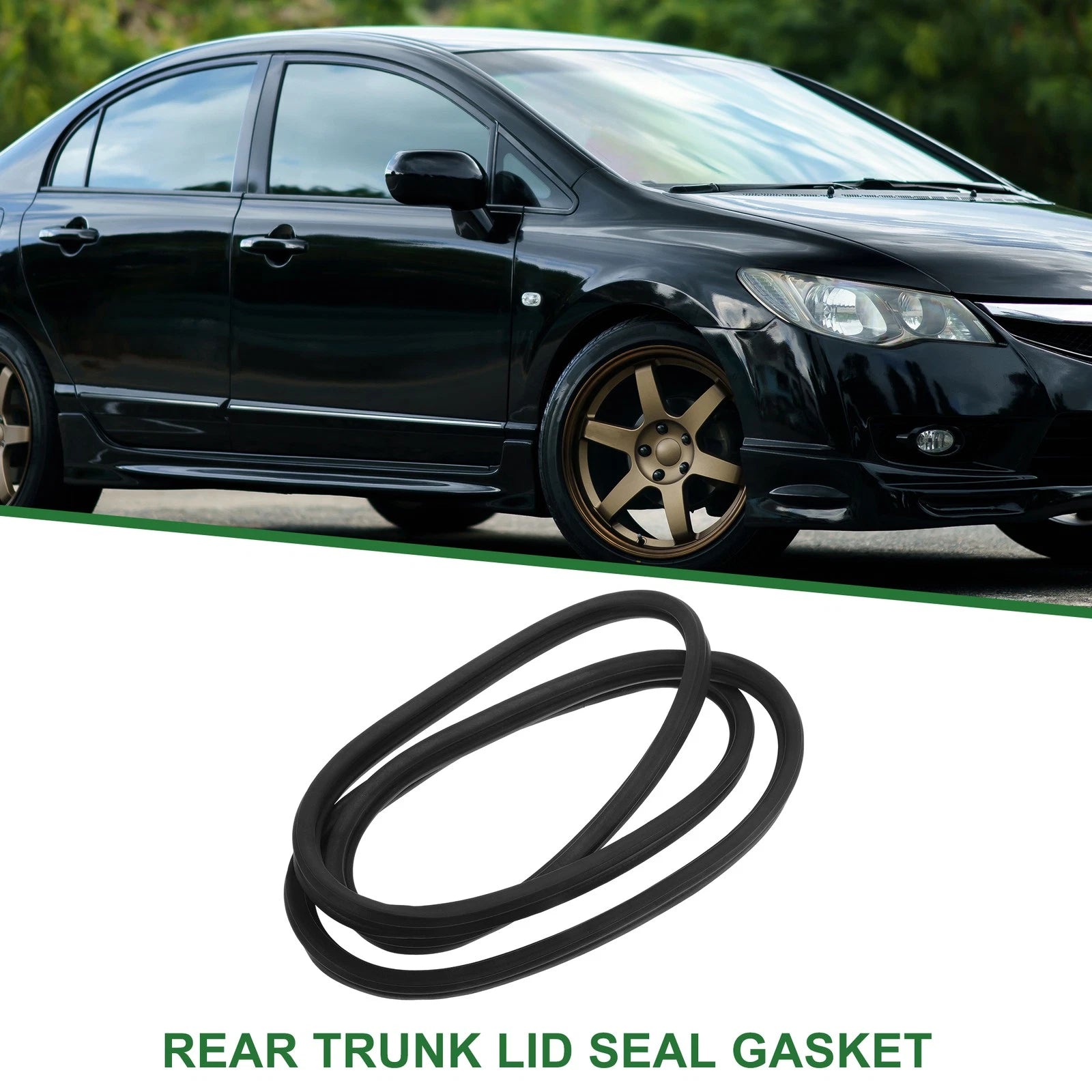 Rear Trunk Weatherstrip Seal for Honda Civic (2001–2005) No.74865S5A003