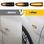Sequential Amber LED Front Side Fender Light for Mitsubishi Lancer EVO (2008–2017)