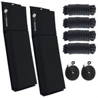 2-Pack Flat Boat Fender Kit for Docking (24" x 6-7/8" x 2-1/2")
