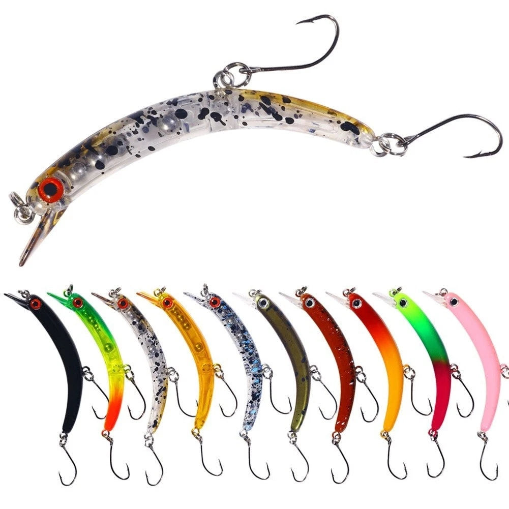 Sinking Minnow Lure for Bass Fishing - Long Cast, Vibration