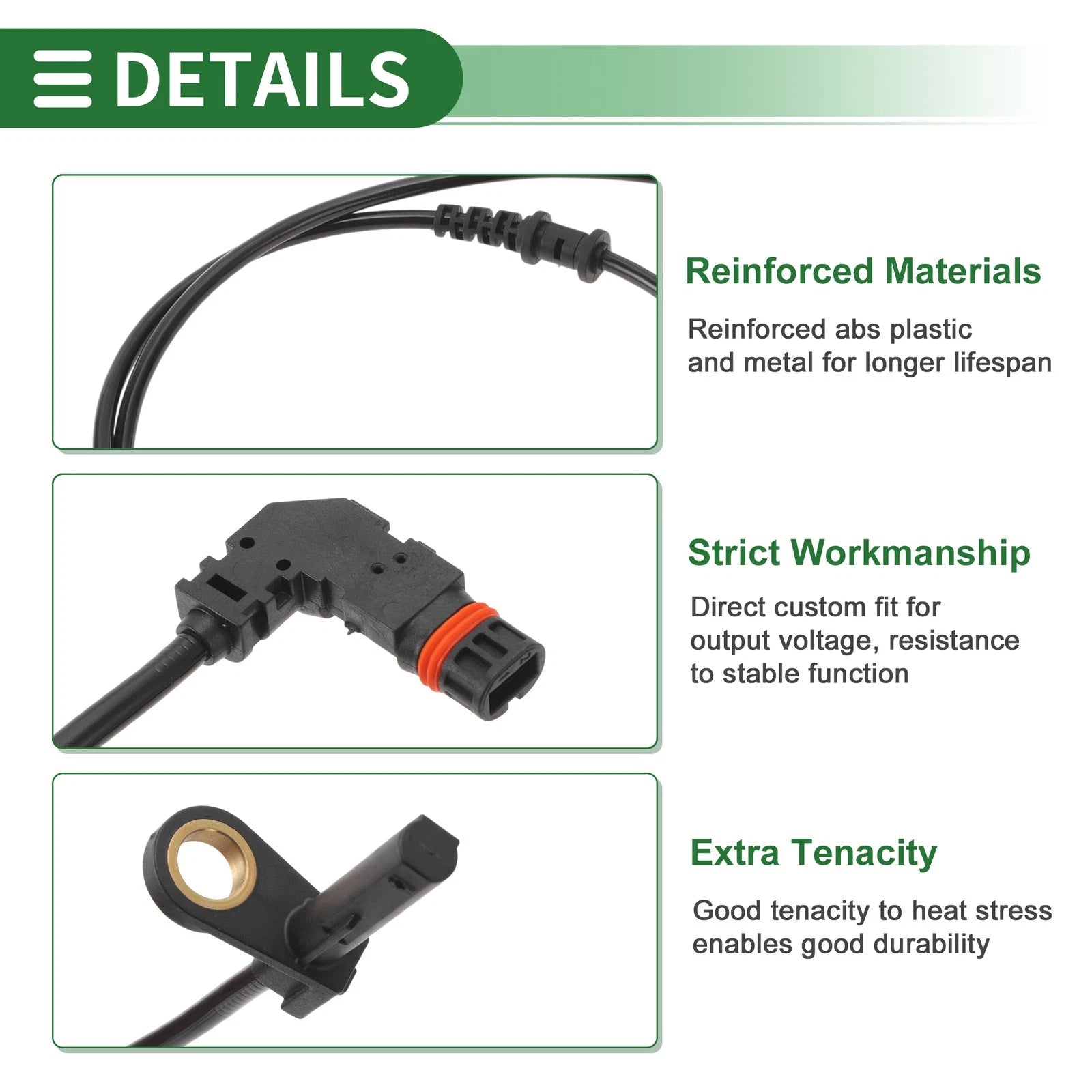 ABS Wheel Speed Sensor No.A2219057600 for Mercedes-Benz W221 (2005–2013)