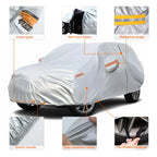 Car Cover for Jeep Cherokee (Waterproof, Heavy Duty, UV Protector)