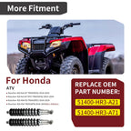 2X Front Shocks for Honda Rancher 420 (2014–2024) 51400-HR3-A21 51400-HR3-A71