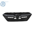 Front Upper Grille for Subaru Outback (2023-2024) with Camera Hole, Black