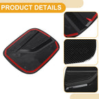 Fuel Tank Door Cap for Lexus NX (2022–2025) Carbon Fiber Black