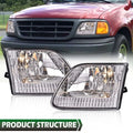 Set of 2 Headlights for Ford F-150, F-250, Expedition (1997–2003)