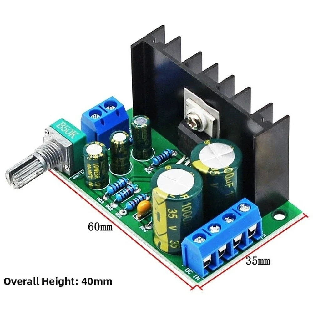 30W Audio Power Module HiFi Board DC12V for Speakers (4-16 Ohm Output)