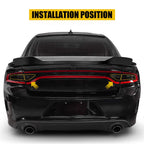 Tail Light Vinyl Decal Overlay for Dodge Charger (2015–2022)