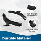 2Pcs Front Lower Control Arms w/ Ball Joints for Nissan Rogue (2008–2013)