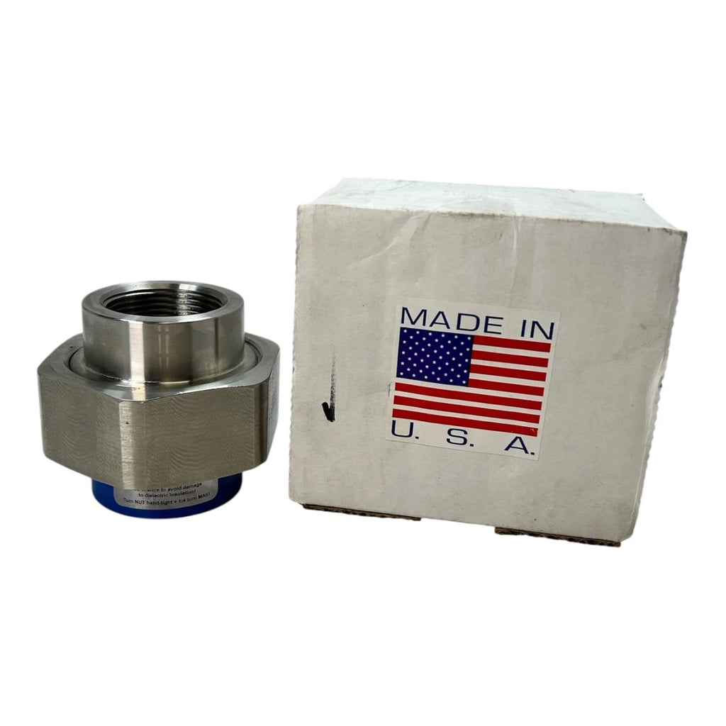 316 SS Union Nut w/ Dielectric Coating for Hart Industries D-3131-6 (1 1/4 IN FNPT)