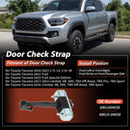 Front LH RH Door Check Strap Limiter for Toyota Tacoma (2016–2023) No. 6861004030