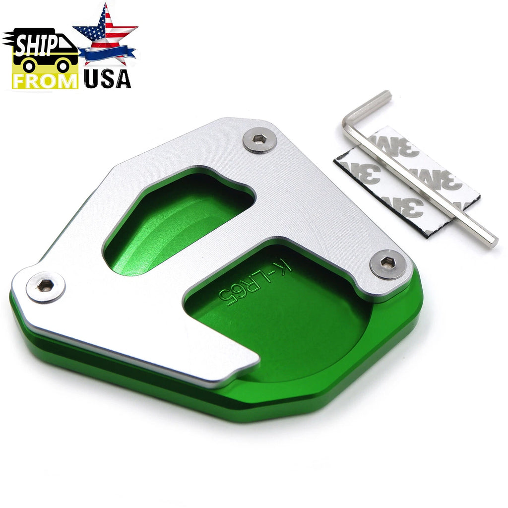 Kickstand Side Stand Foot Pad Extension for Kawasaki KLR 650 (2008–2019)