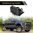 Cup Holder for Ford F-250 F-350 F-450 F-550 (2008–2016) Coin Holder Gray