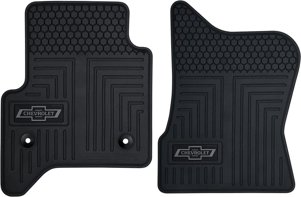 Set of 4 Custom Fit Floor Mats for Chevrolet Silverado (2014–2018)