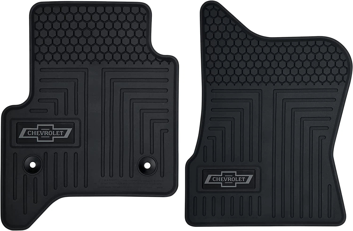 Set of 4 Custom Fit Floor Mats for Chevrolet Silverado (2014–2018)