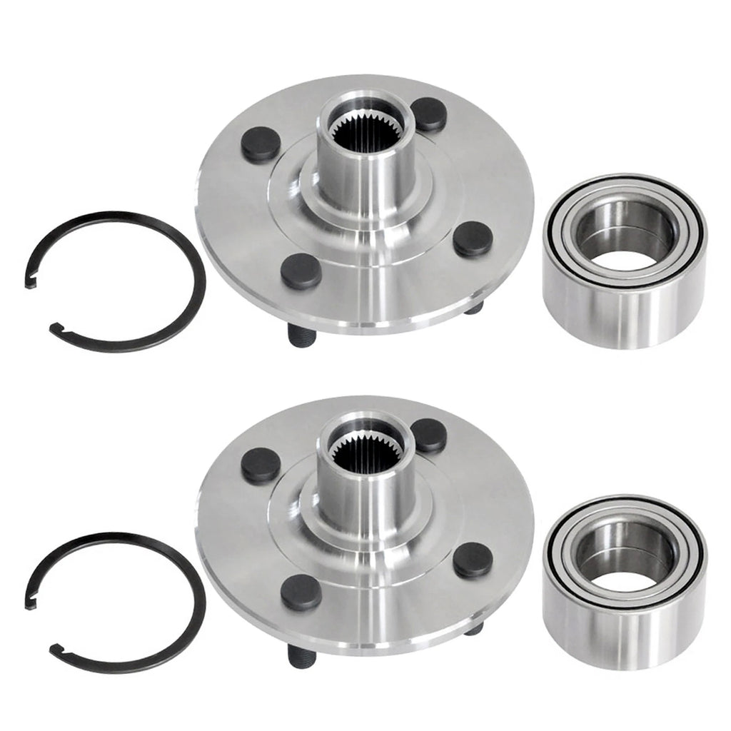 2pcs Front Wheel Bearing & Hub 518514 for Saturn SC1 SC2 SL SL2 SW1 SW2 (1991–2002)