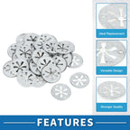 50 Pcs Heat Protection Clamping Discs Washer No.N90796501 for Audi A3 (2015–2024)