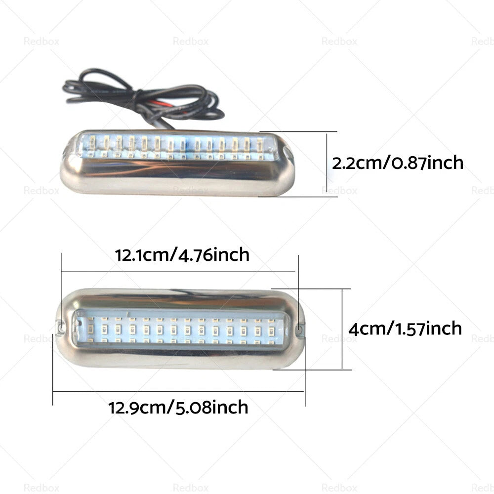Pair of 42LED Underwater Boat Lights for Marine Applications