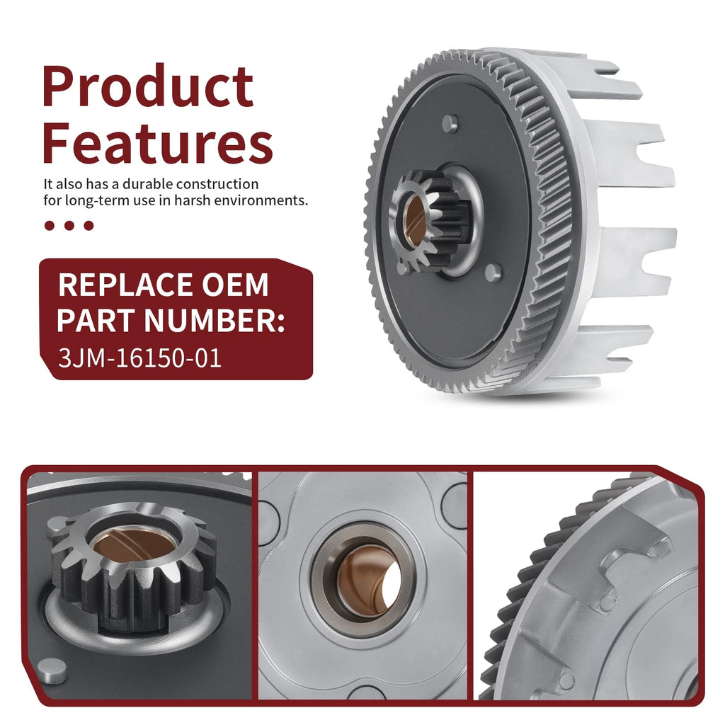 Outer Clutch Basket with Gear for Yamaha Blaster YSF200 (1990–2006)