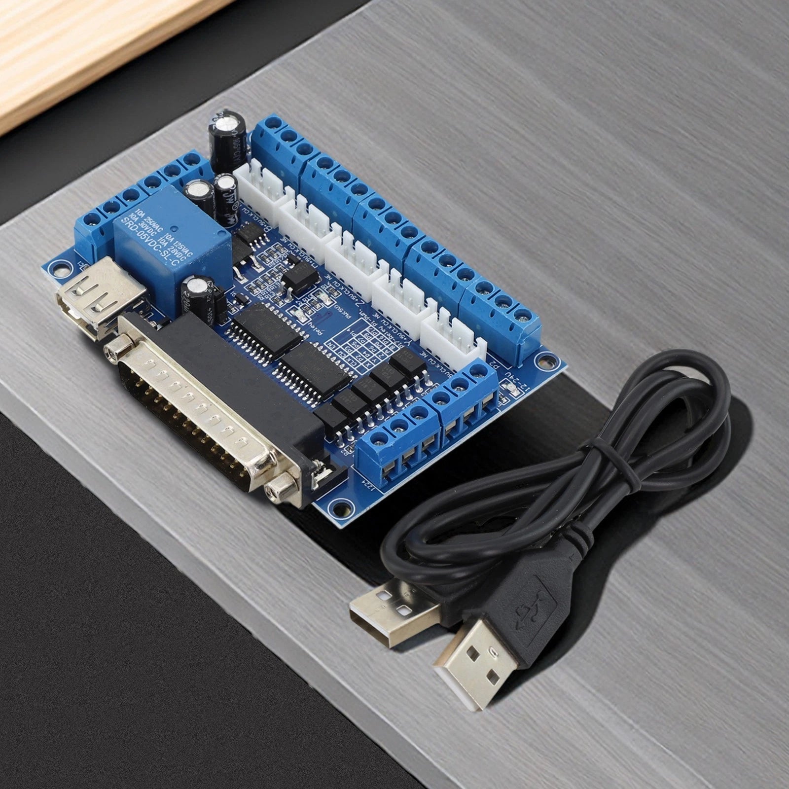 Flexible Connectivity for Stepper Motors on CNC Interface Board (5X)