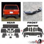 Bumper Mount Plate Kit for Jeep Cherokee XJ (1984–2001)