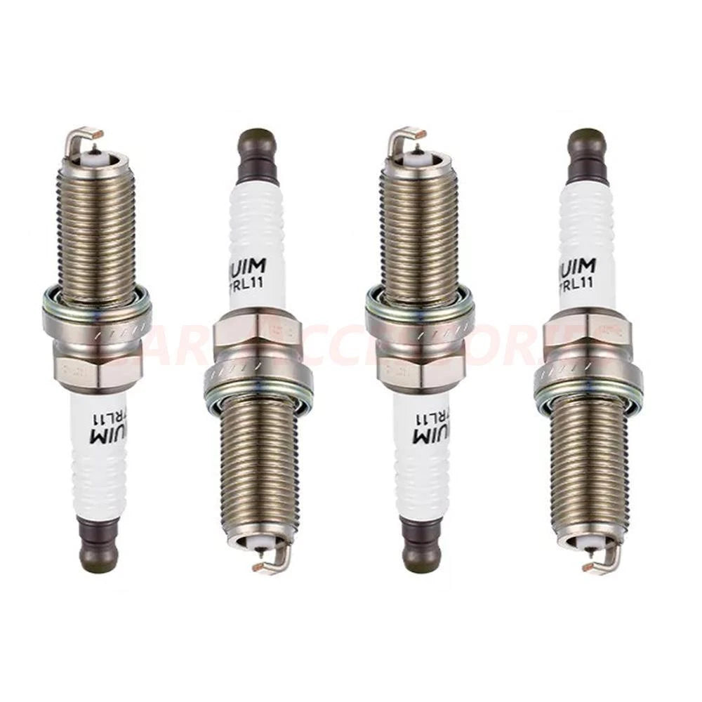Set of 4 Ignition Coils & Iridium Spark Plugs for Honda Accord (2003–2017) UF712