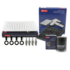 Tune Up Kit with 4 NGK Spark Plugs & Boots for Toyota Solara (2000–2008)