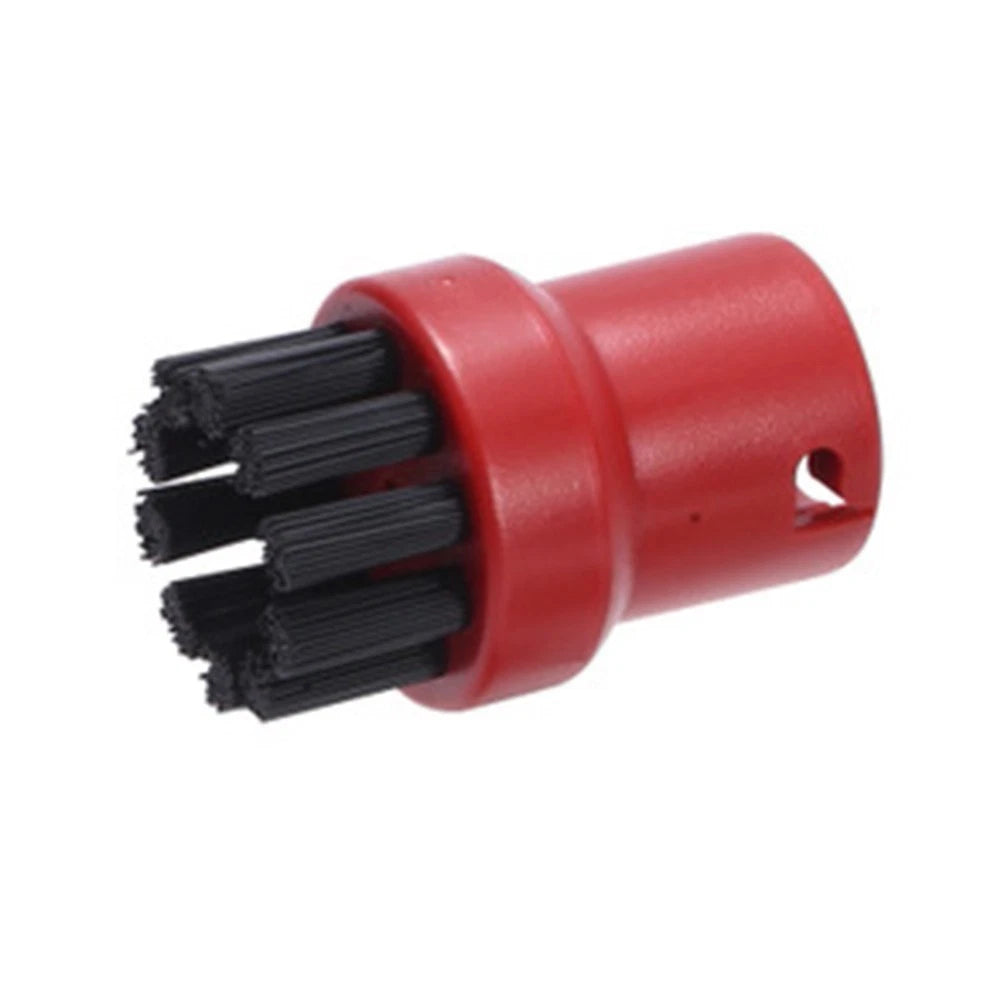 Set of 4 Round Nylon Brushes for Cleaning Extension Nozzle