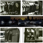Smoked Lens Clear Corner Headlight for GMC Sierra (2007–2014)
