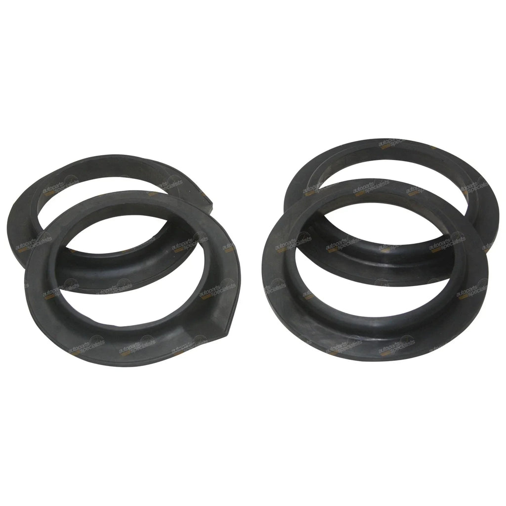Front+Rear Rubber Coil Spring Seat Insulators for Patrol GQ Y60 GU Y61 GR