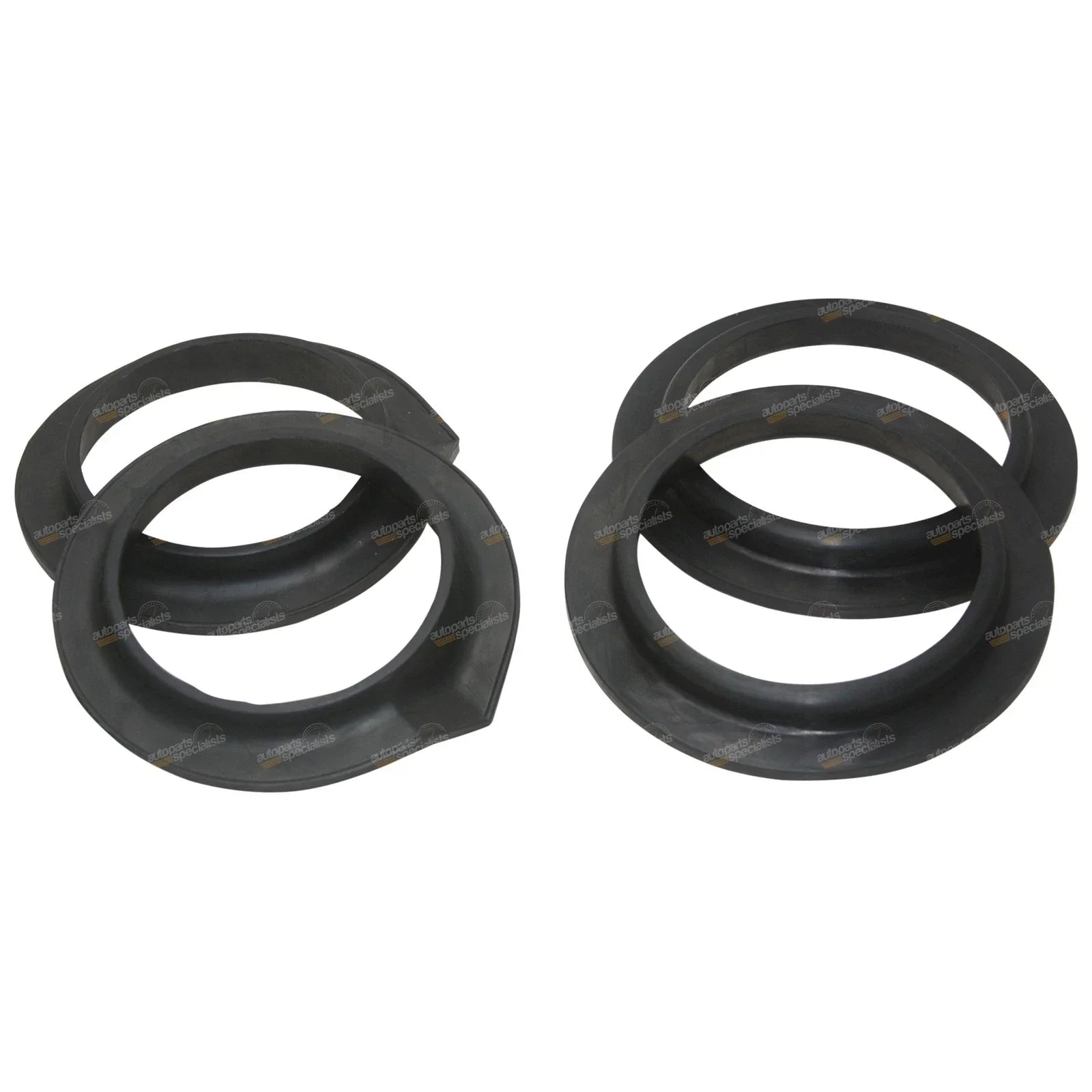 Front+Rear Rubber Coil Spring Seat Insulators for Patrol GQ Y60 GU Y61 GR