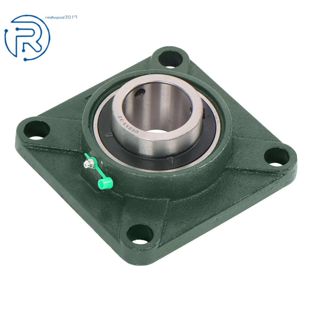 Set of 6 Pillow Block Flange Bearings for UCF211 (2" Bore)