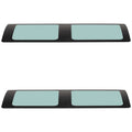 Set of 2 Rear Door Glasses for Chevy Savana 2500