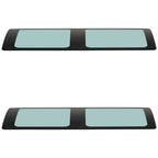 Set of 2 Rear Door Glasses for Chevy Savana 2500