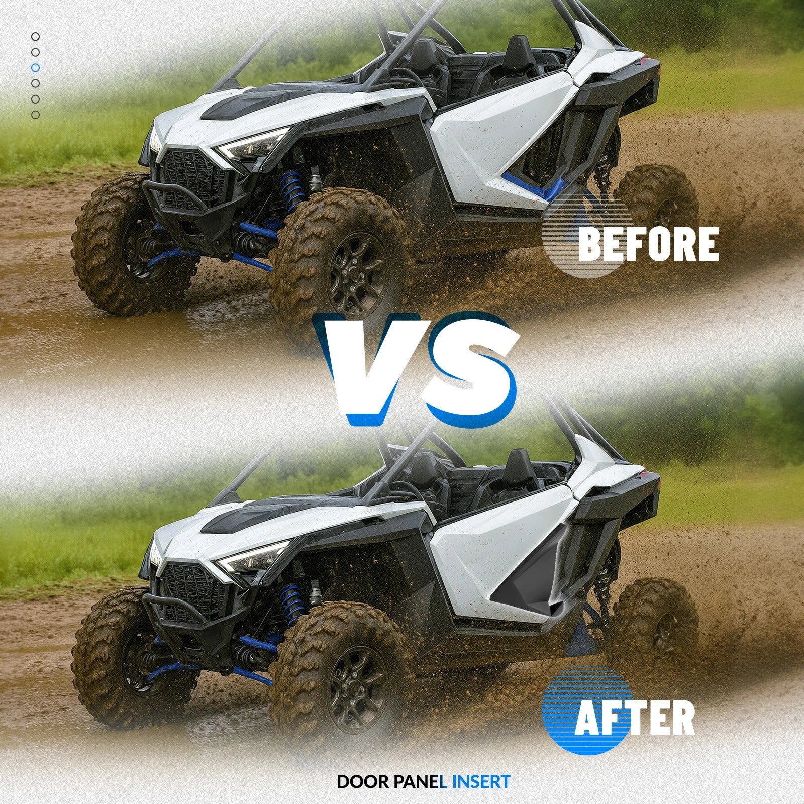 Replacement Door Insert Panel Kit for Polaris RZR PRO (2022–2024)