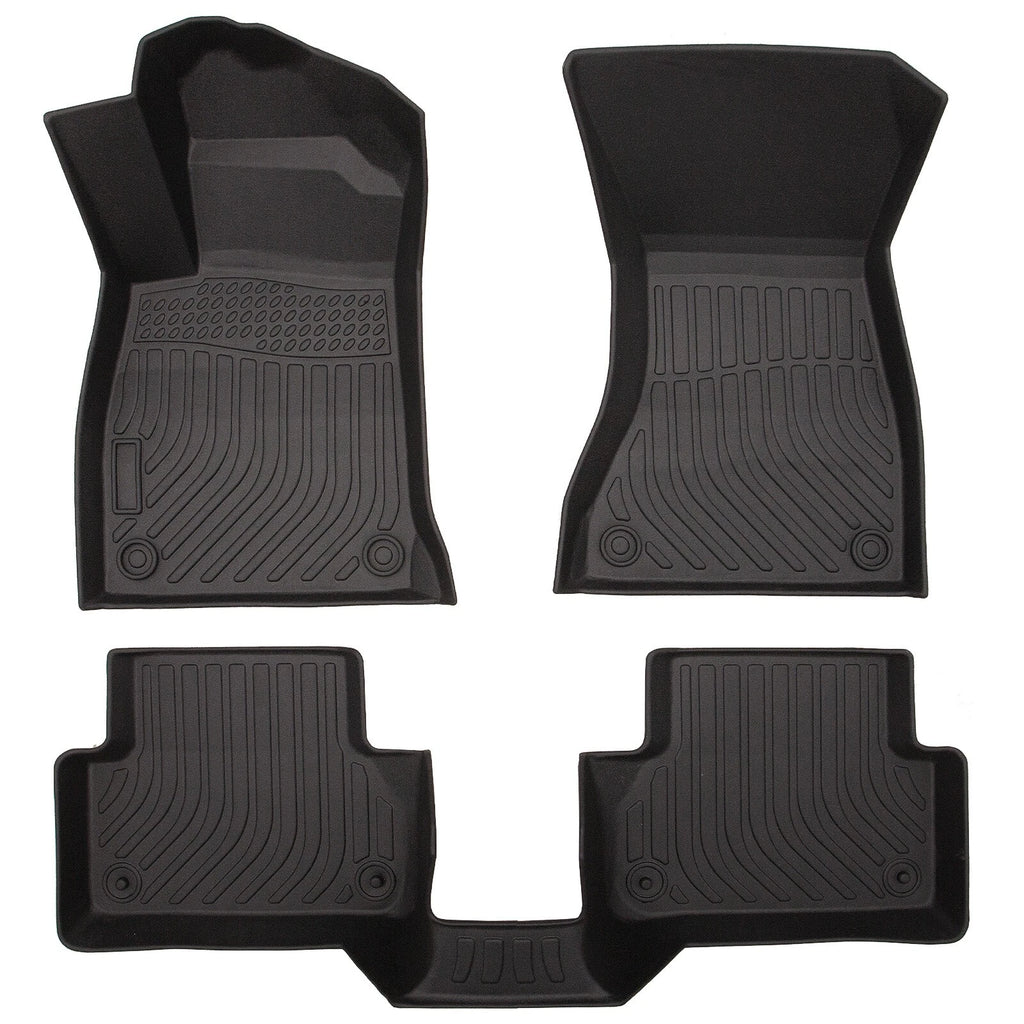 Set of 4 TPE Rubber Floor Mats for Audi A4/S4/A4 All-Road (2017–2021)