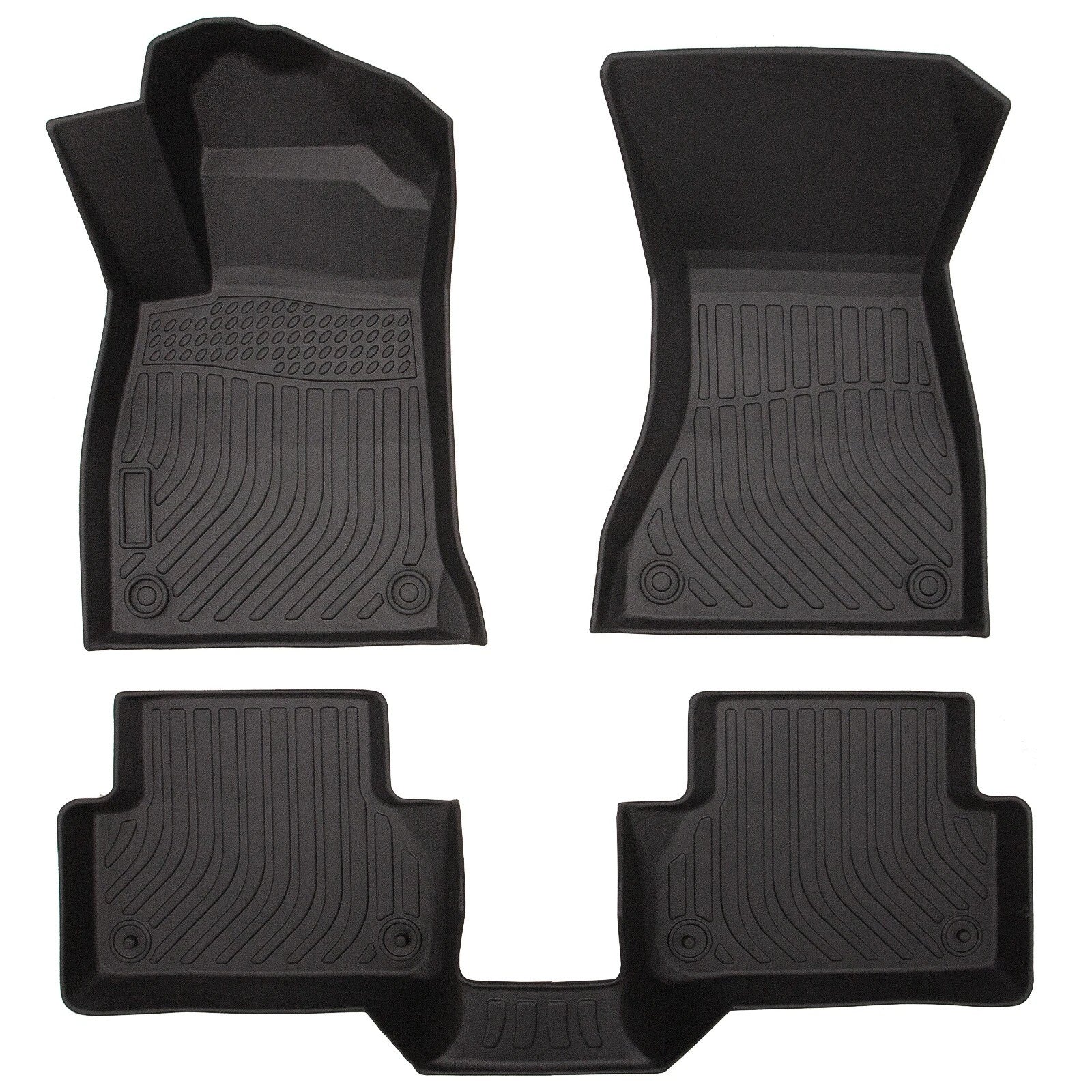 Set of 4 TPE Rubber Floor Mats for Audi A4/S4/A4 All-Road (2017–2021)