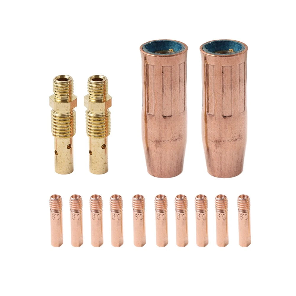 MIG Welding Gun Kit .035" Tip Nozzles for Tweco Mini (#1) 100L