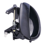 Rear Right Textured Black Outer Door Handle for Daewoo Nubira (1997–2006)