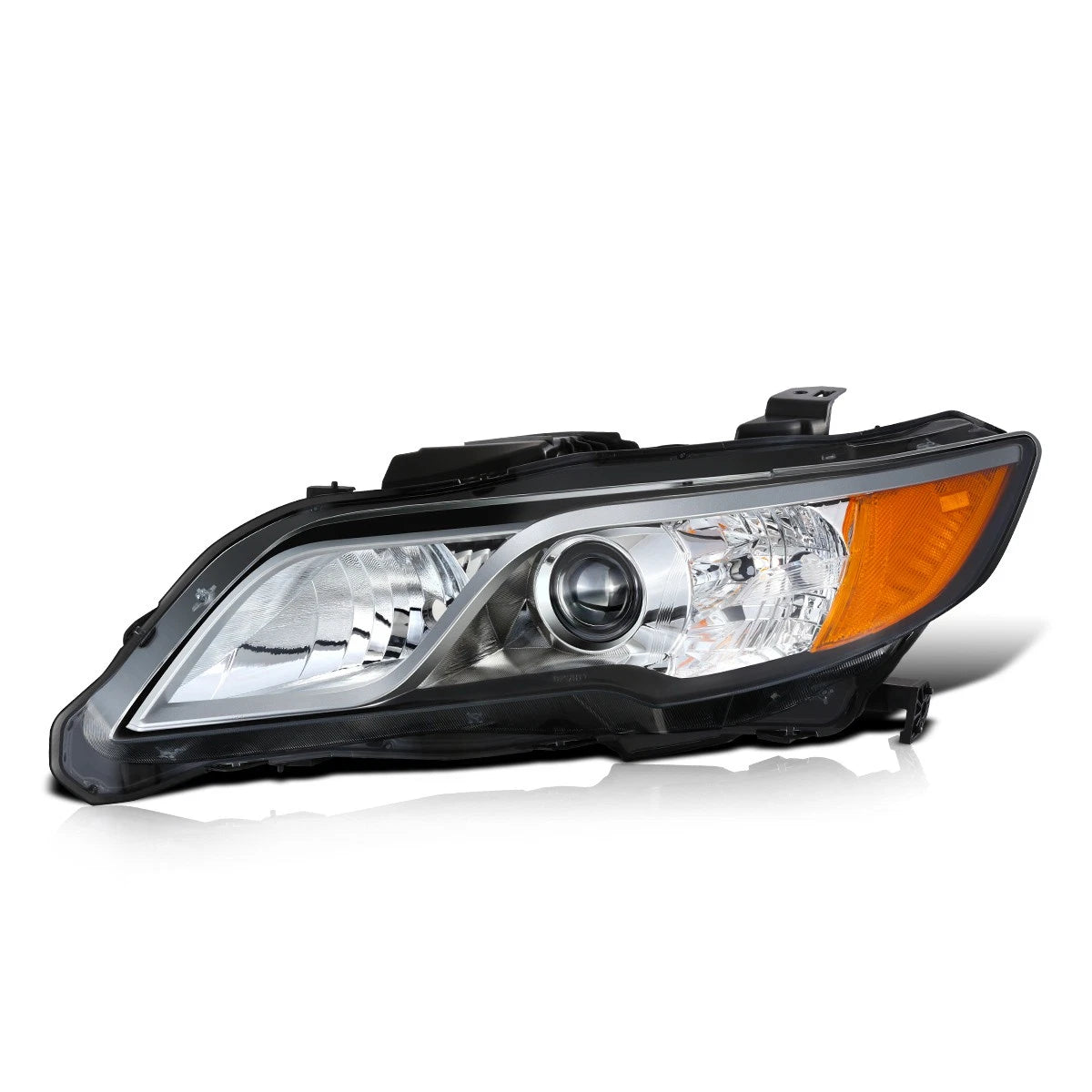 OE Style Projector Headlight for Acura RDX (2013–2015) - Left Driver Side, Chrome Housing
