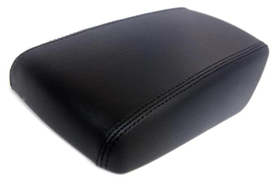 Armrest Center Console Cover for Nissan Altima (2005–2006) Black Synthetic Leather